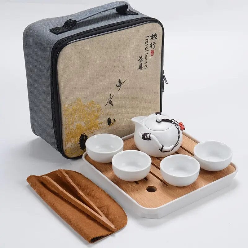 Simple Chinese Ceramic Tea Set