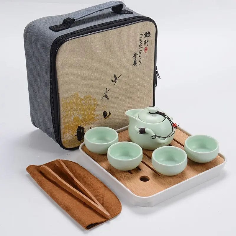 Simple Chinese Ceramic Tea Set
