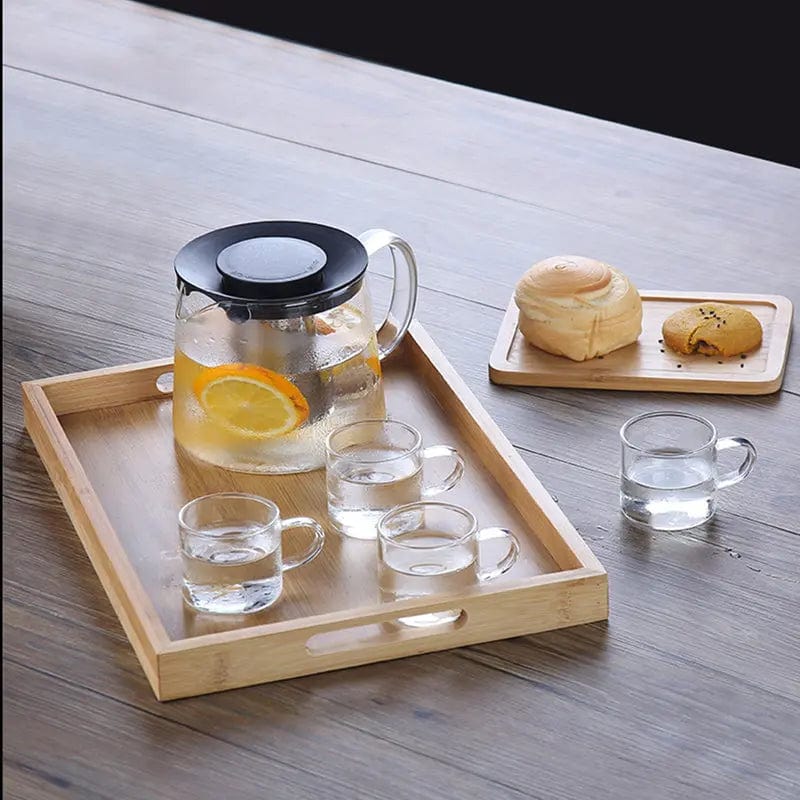 Single Glass Teapot with Infuser 600ML - 1.5L