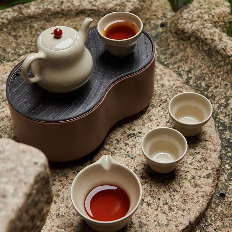 Small Chinese Ceramic Tea Set