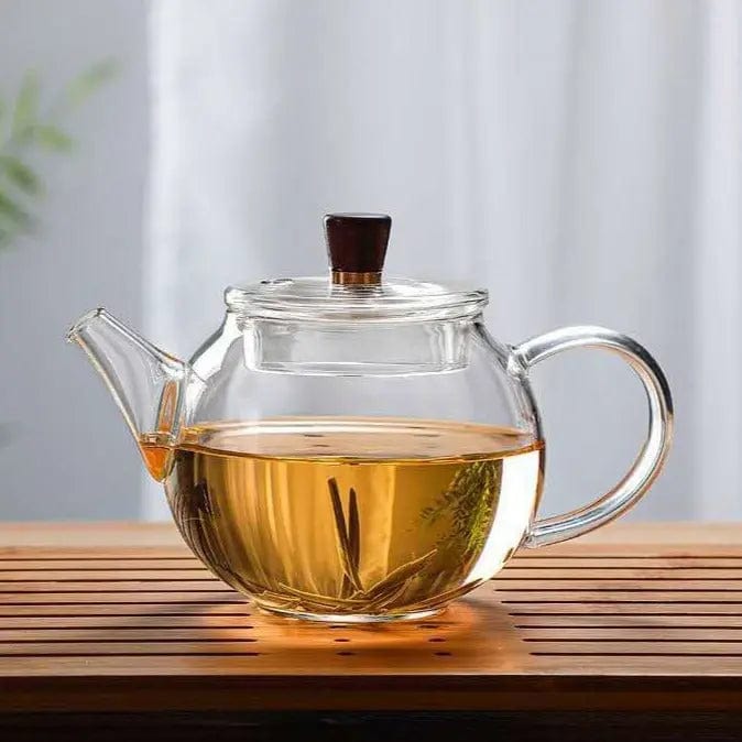 Small Round Glass Teapot 200ml