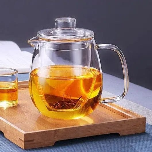 Tall Glass Teapot 600ML - 1.2L
