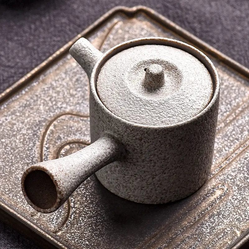 Vintage Japanese Ceramic Kyusu Teapot 160ML