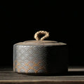 Vintage Japanese Ceramic Tea Canister 500ml