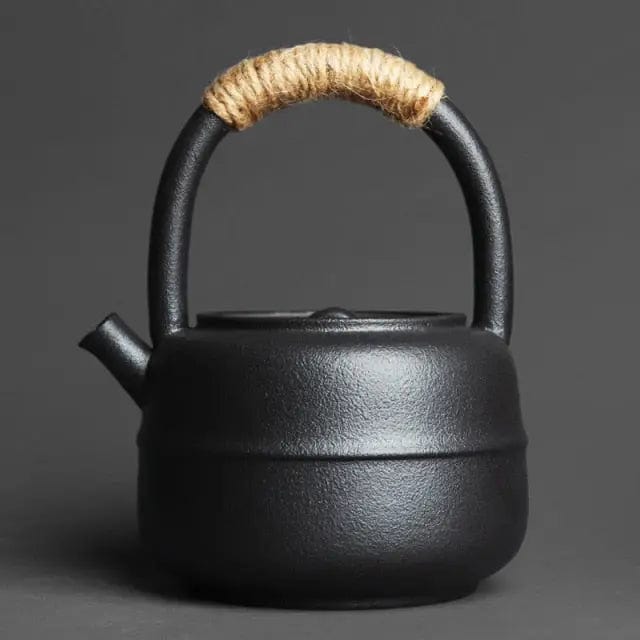 Vintage Japanese Stoneware Ceramic Teapot 460ML