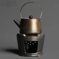 Vintage Japanese Teapot with Candle Warmer 200ml
